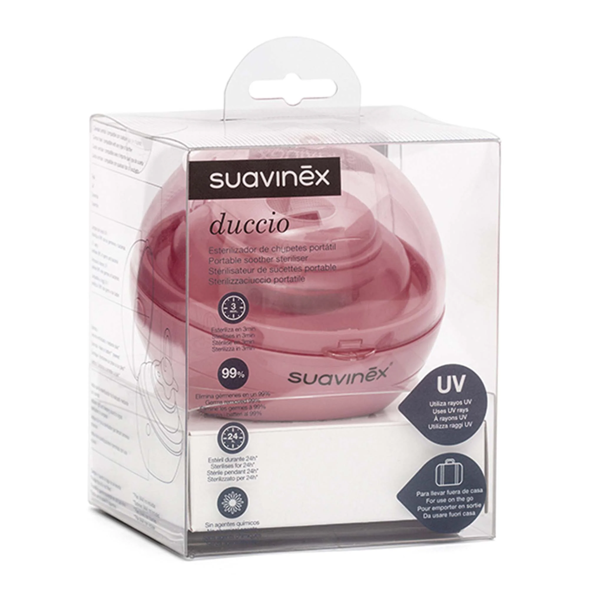 Suavinex Sterilizzatore Portatile per Ciuccio Duccio - Image 5